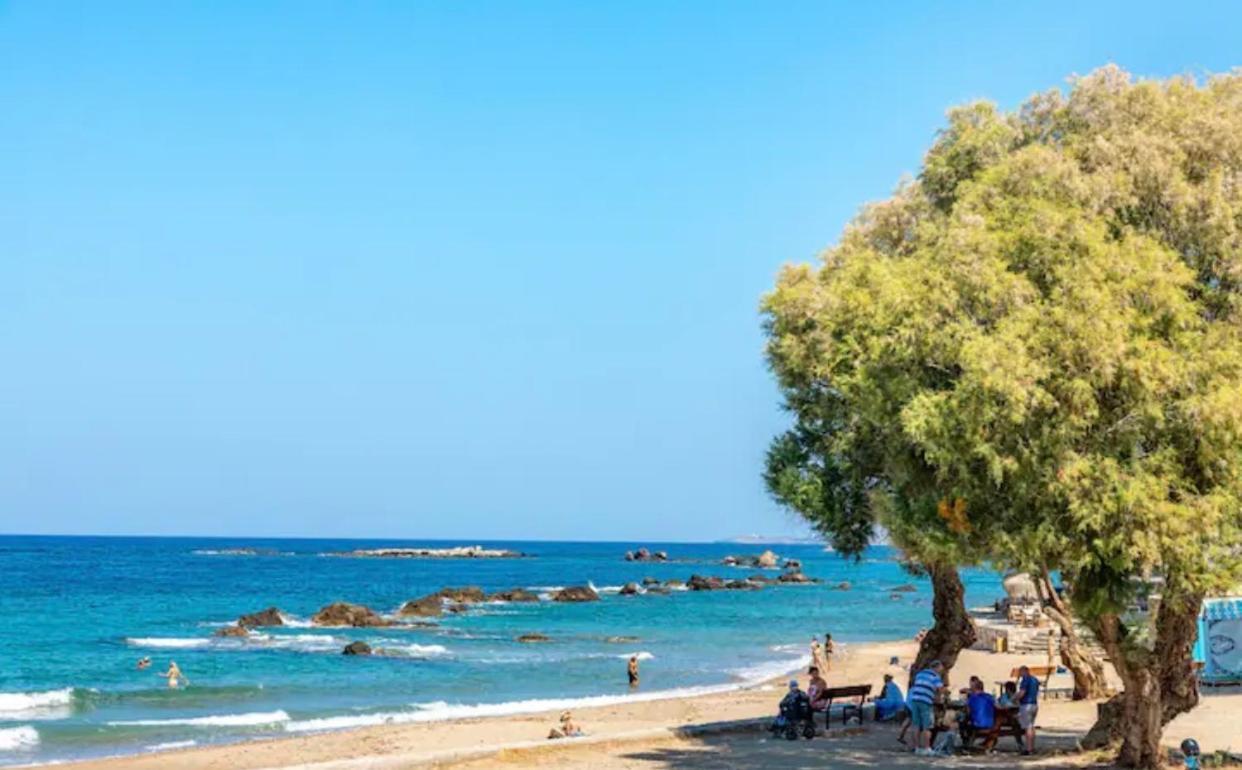 Beachfront Lux Apartments & Gym 4 Chania  Exterior photo
